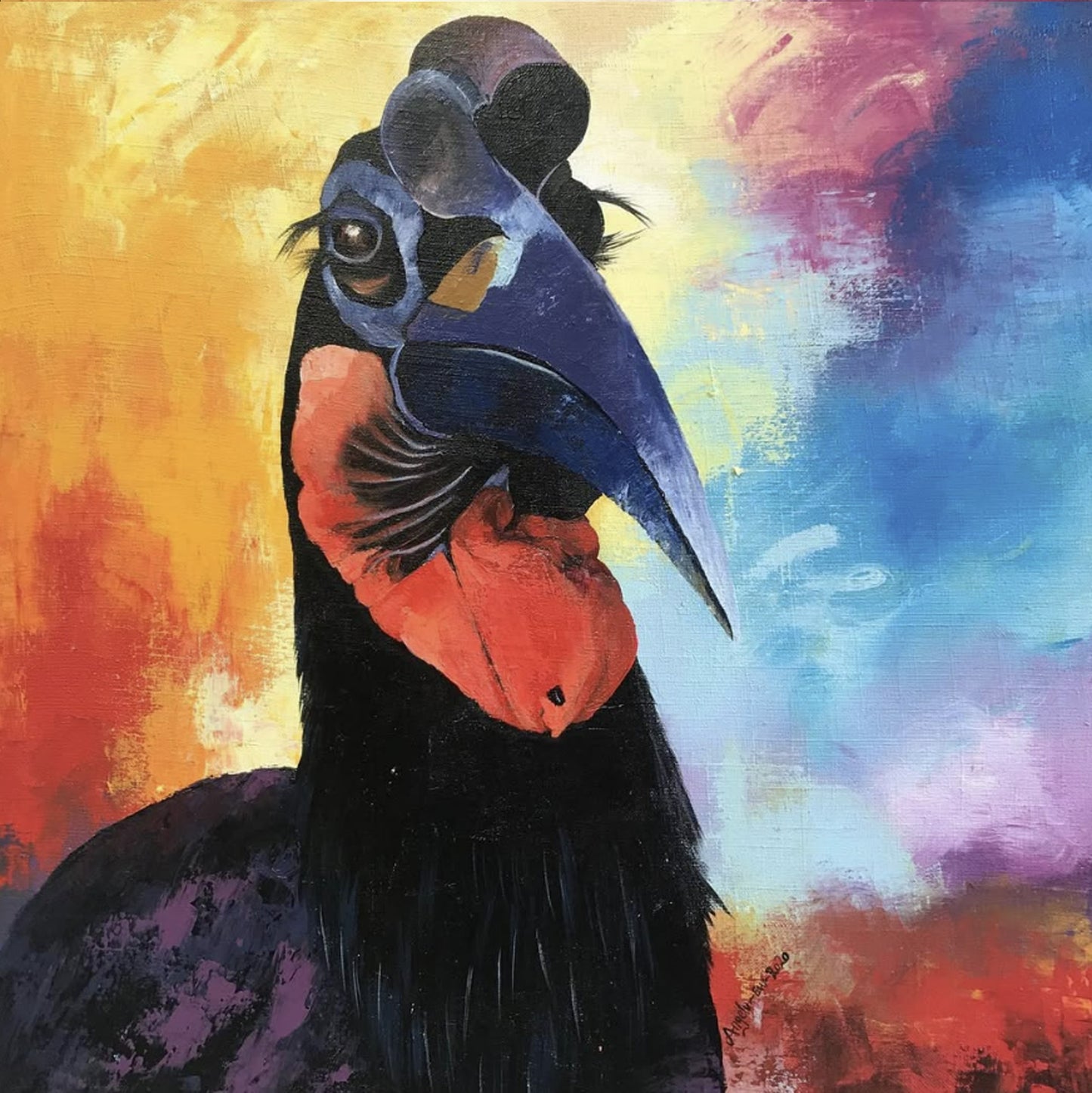 Abyssinian Ground-Hornbill