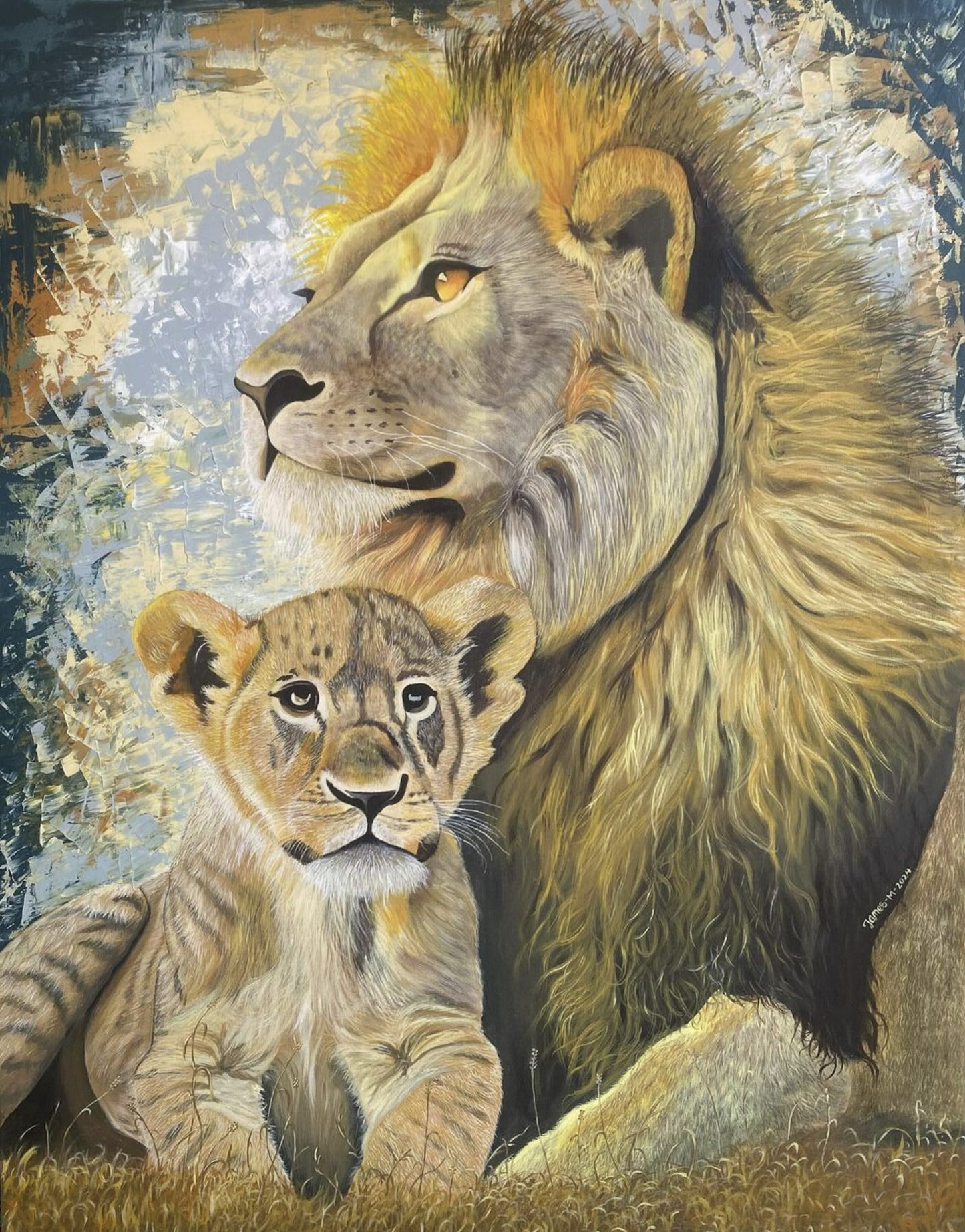 Lion & Cub